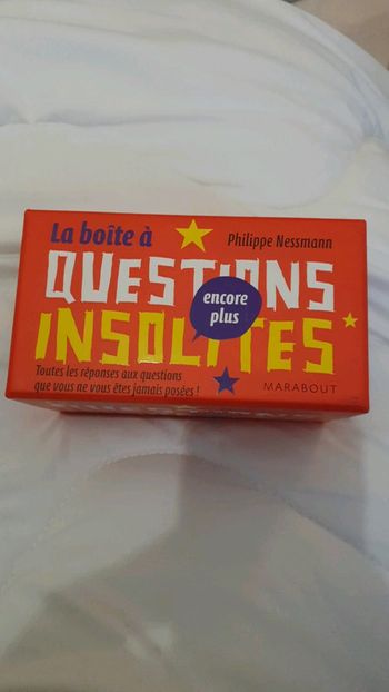 Petite boîte a questions insolites
