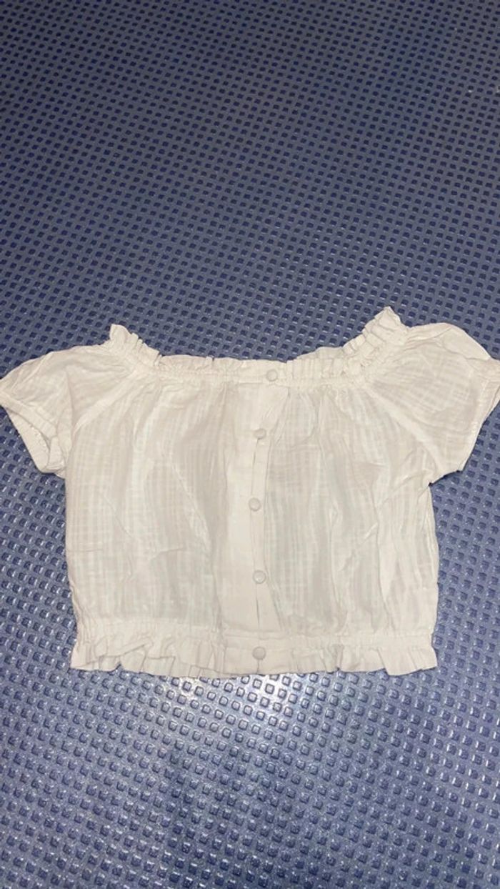Blouse épaule dénudé