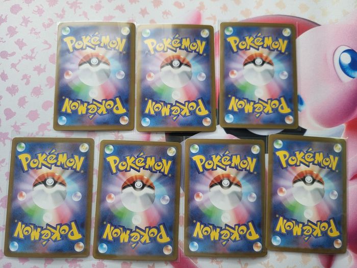 Lot de 7 Cartes Pokémon Japonaises Terastal Festival ex - photo numéro 2