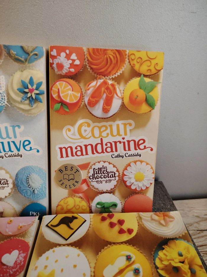 Lot livres les filles au chocolat tbe - photo numéro 5
