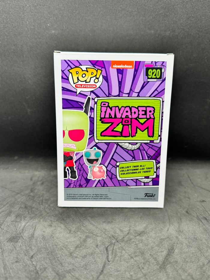 Funko pop invader zim, zim & gir 920 Hot Topic - photo numéro 4