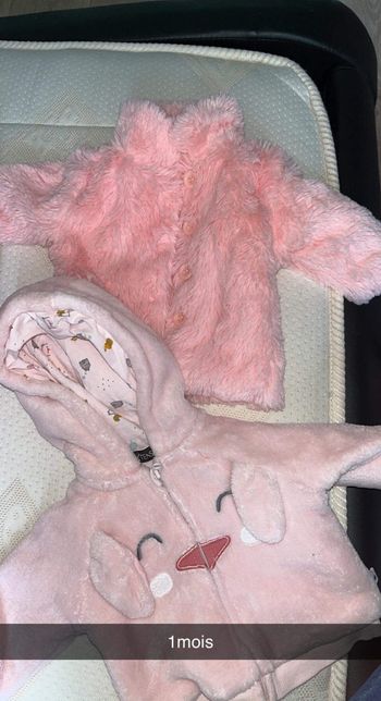 Veste épaisse bebe fille
