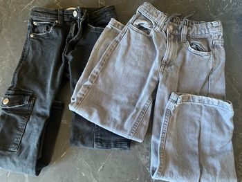 Lot jean Zara 7 ans fille