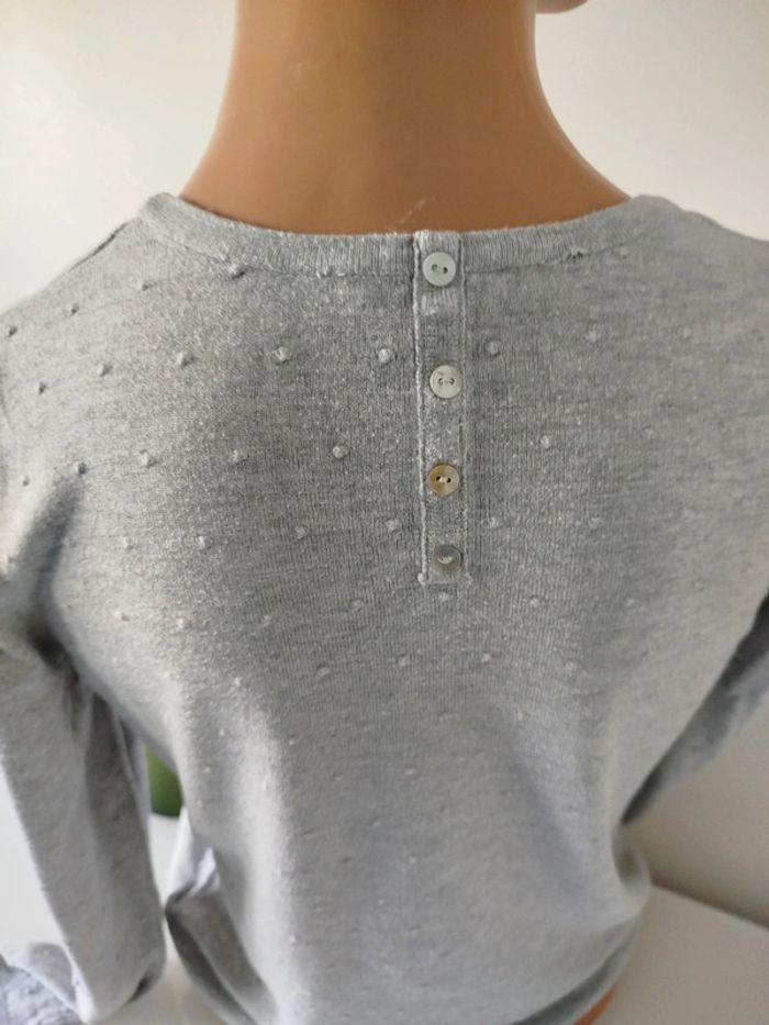 #pull#gris#Camaieu - photo numéro 2