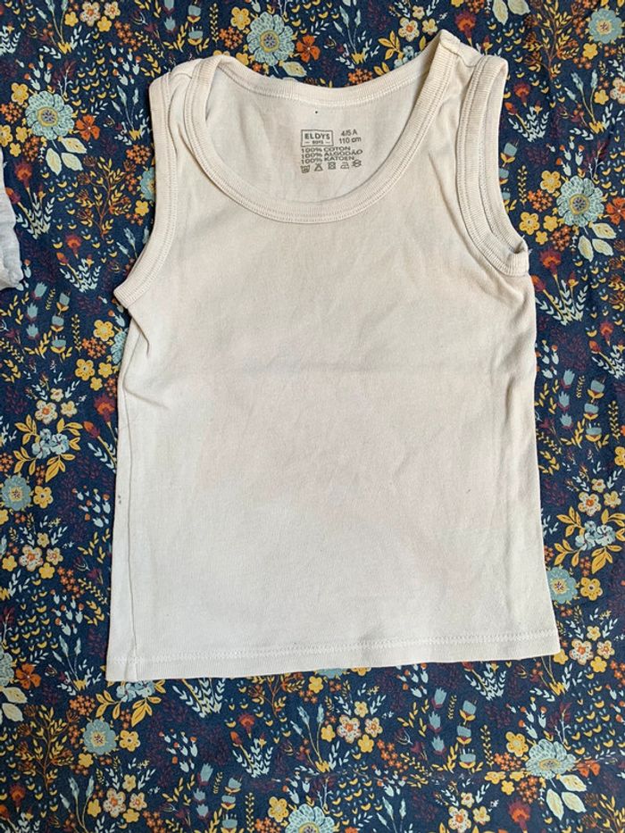 6 maillots de corps 5 ans / Kiabi - photo numéro 8