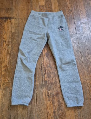 Pantalon de jogging gris fille complices taille 10ans
