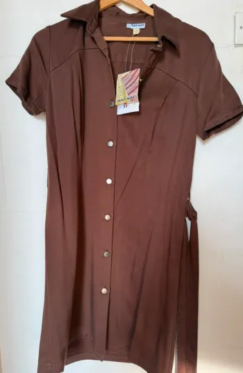 Robe vintage type saharienne naf naf NEUVE