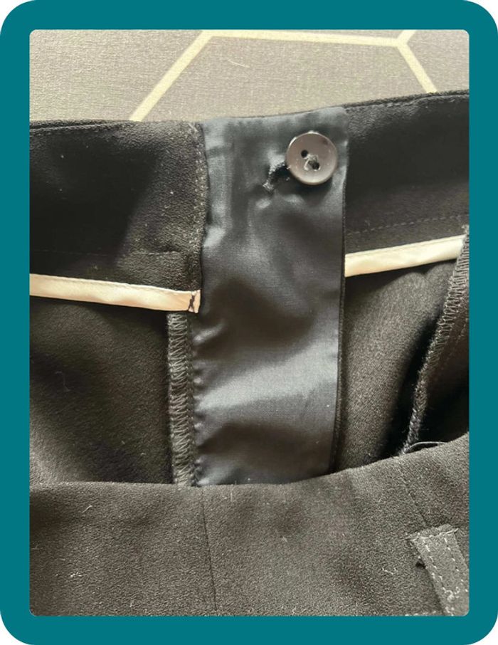 Pantalon Morgan palazzo en crêpe taille 38 - Anne Fontaine - photo numéro 7