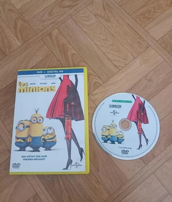 Dvd Les Minions Universal - Très bon état