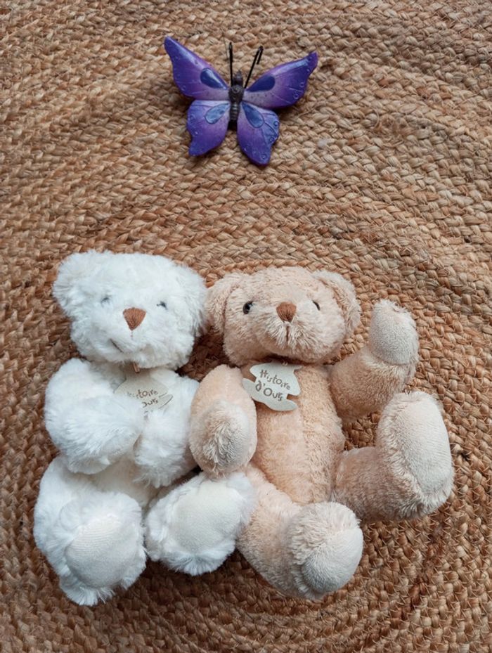 X2 peluches ours neuves