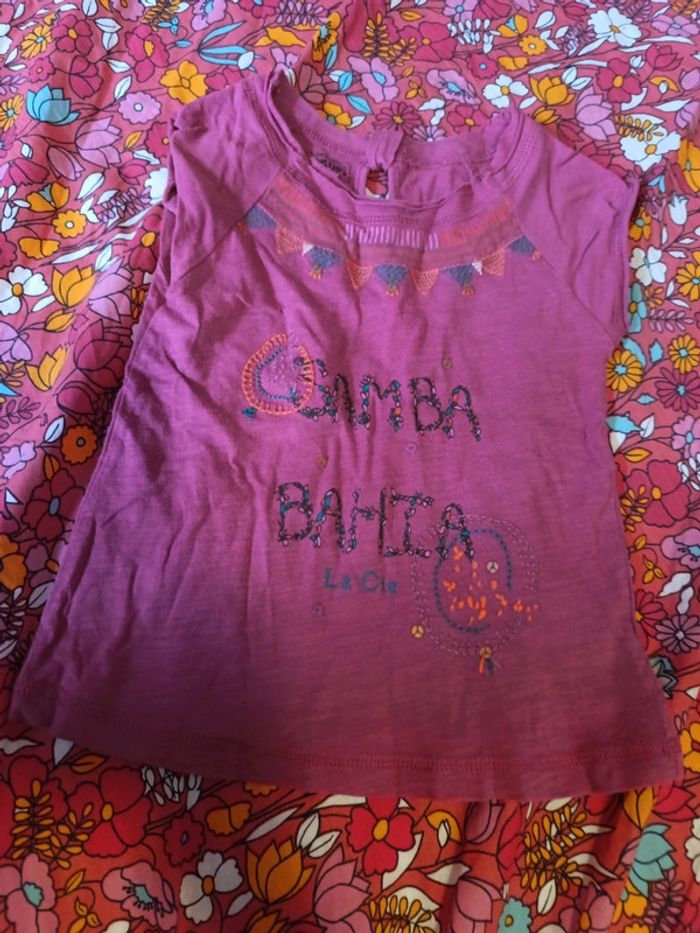 T-shirt rose taille 3 ans - photo numéro 2
