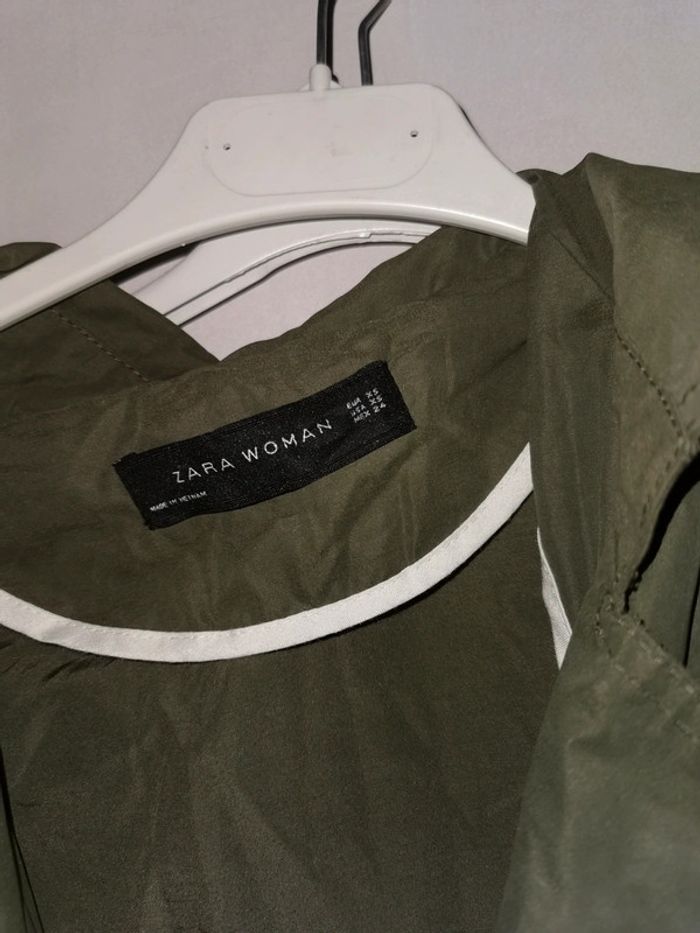Veste kaki Zara - photo numéro 2