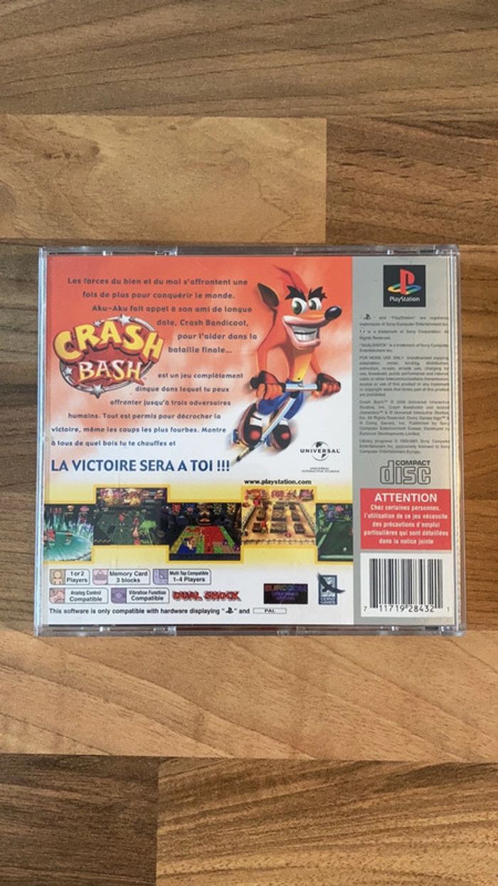 Crash Bash Édition platinium (PlayStation 1) - photo numéro 2