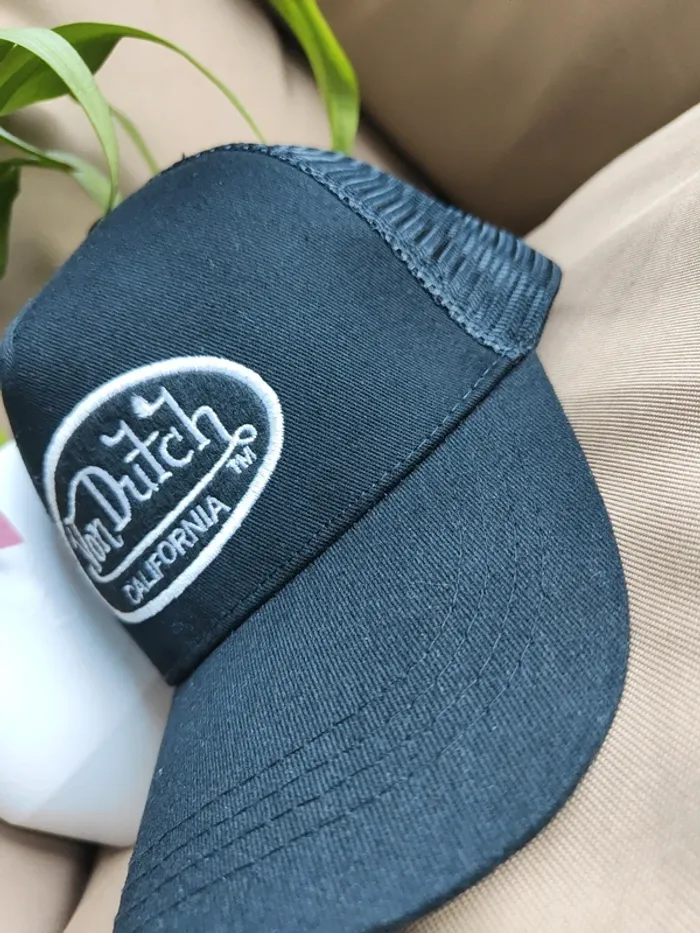 Casquette Trucker Von Dutch noire - photo numéro 3