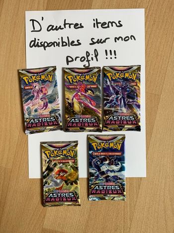 Pokémon arset booster astres radieux