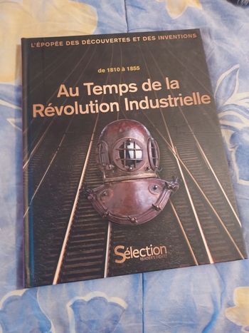 Magnifique livre au temps de la révolution industrielle