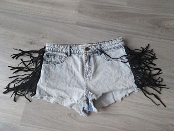 Short en jeans