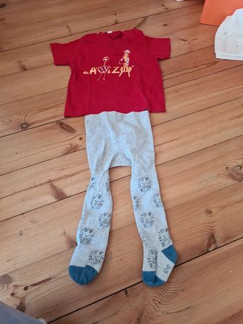 Tee-shirt et collant