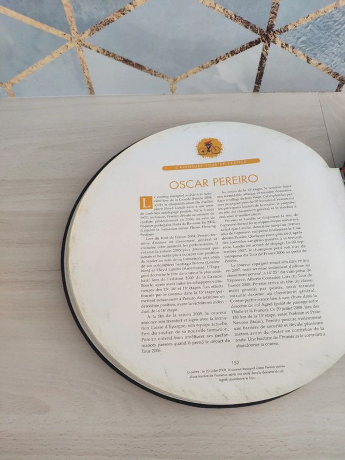 Livre l'aventure du tour de France Ollivier Grund - photo numéro 5