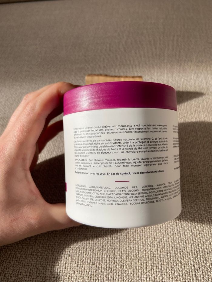 Crème lavante bouclier couleur aux baies de camu camu – Christophe Robin – Neuf - photo numéro 2