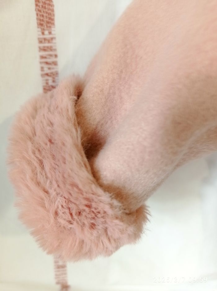 manteau rose de Mango 9/12 mois ref 24 D3 - photo numéro 3