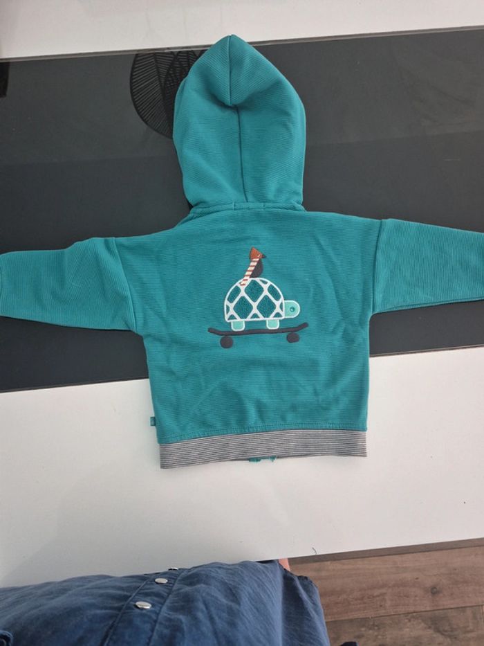 Gilet zippé 12 mois - photo numéro 4