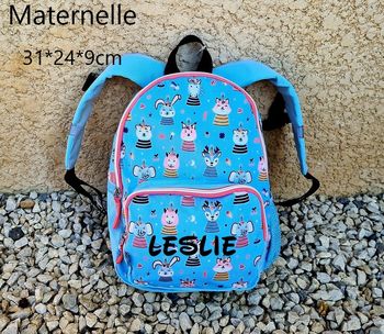 sac maternelle personnalisé animaux