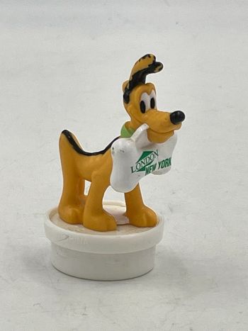 Figurine bouchon vintage Disney Pluto 7 cm