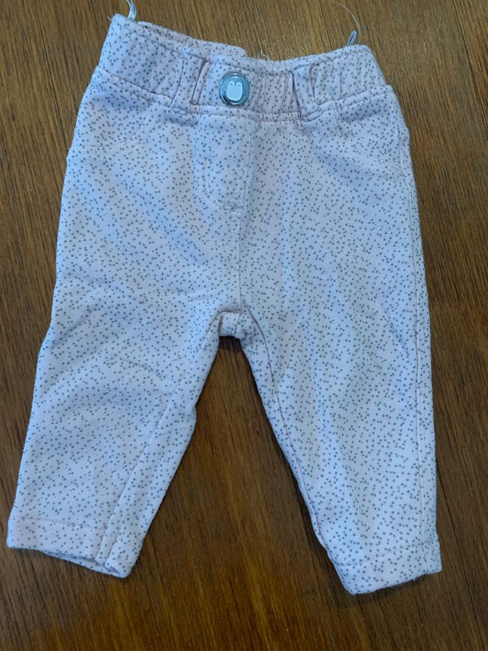 Lot 2 leggings + 2 bandeaux offerts taille 3 mois - photo numéro 4