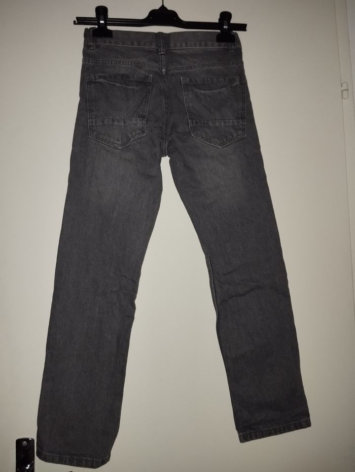 Jean gris Kiabi taille 10 ans - photo numéro 2