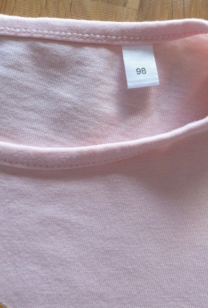 Tee-shirt manches courtes "arc en ciel" 3 ans - photo numéro 4