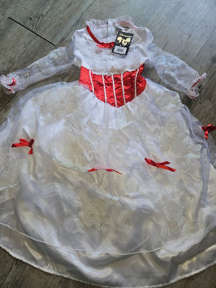 Deguisement - robe disney marry poppins 6 ans disneyland paris / disney store - photo numéro 4