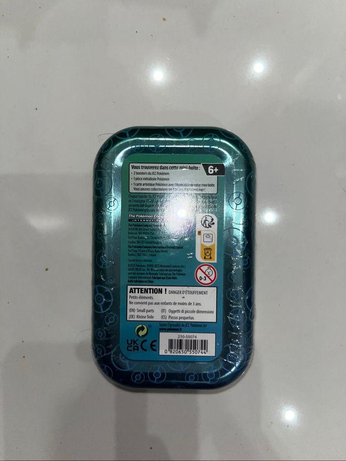Mini tin de kanto carapuce - photo numéro 3