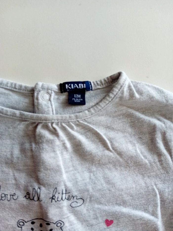 Tee shirt 12 mois - photo numéro 3