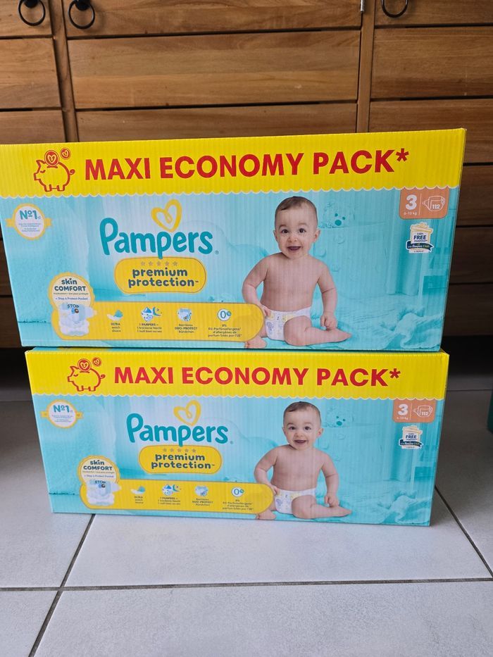 Couches taille 3 pampers