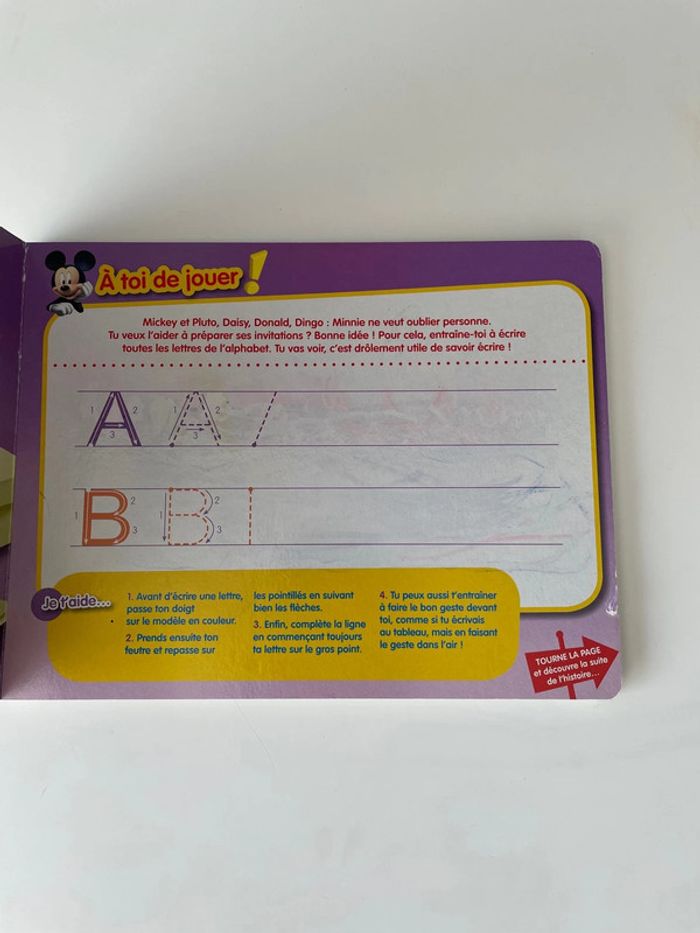 Livre apprendre écrire alphabet - photo numéro 6