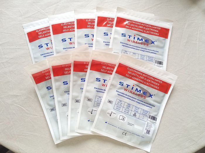 10 sachets d'électrodes de stimulation autocollantes Stimex Wireless