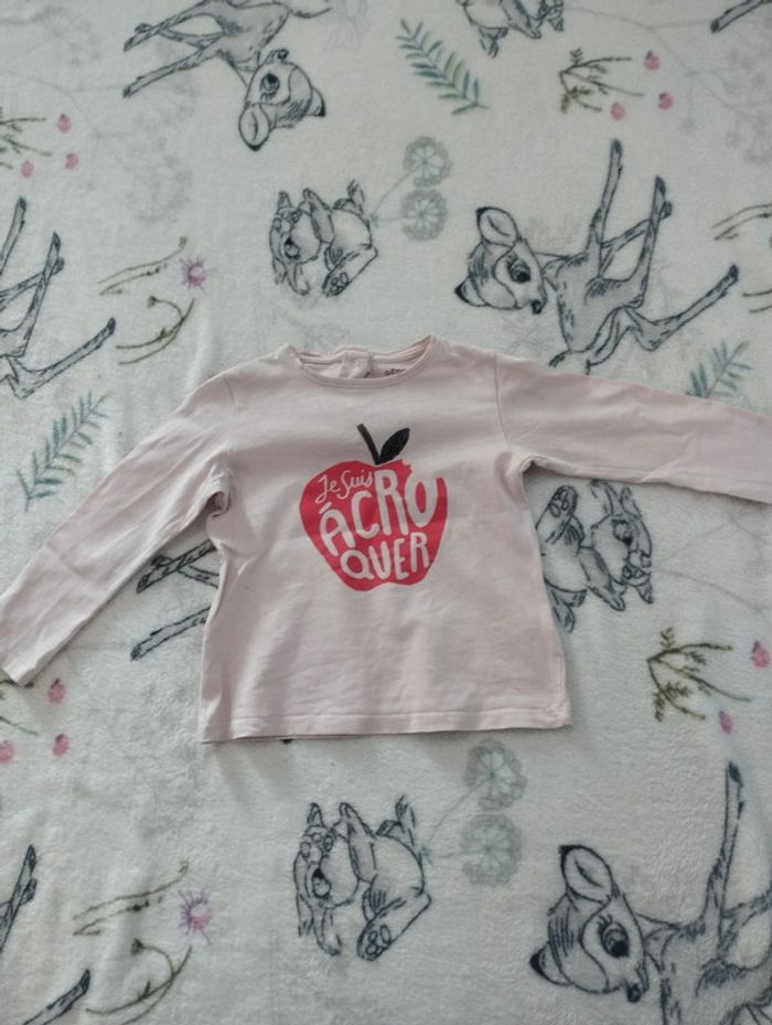 Haut manche longue gemo 36 mois