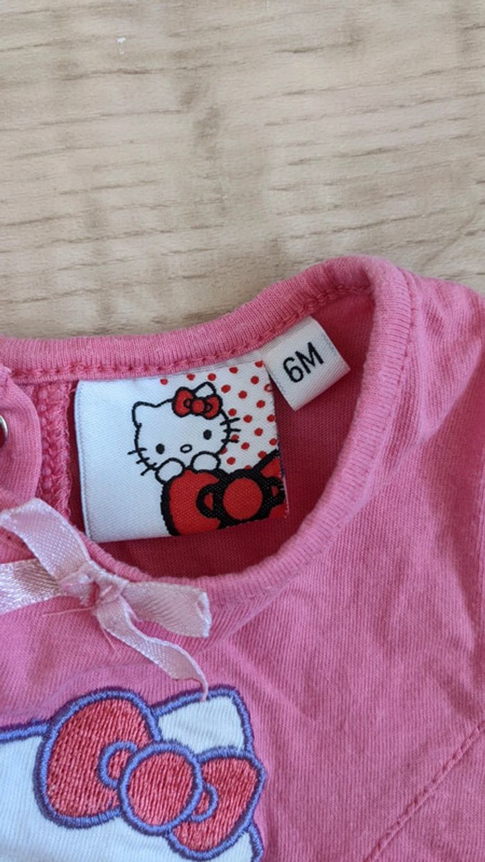 Robe Hello Kitty en coton 6 Mois - photo numéro 3