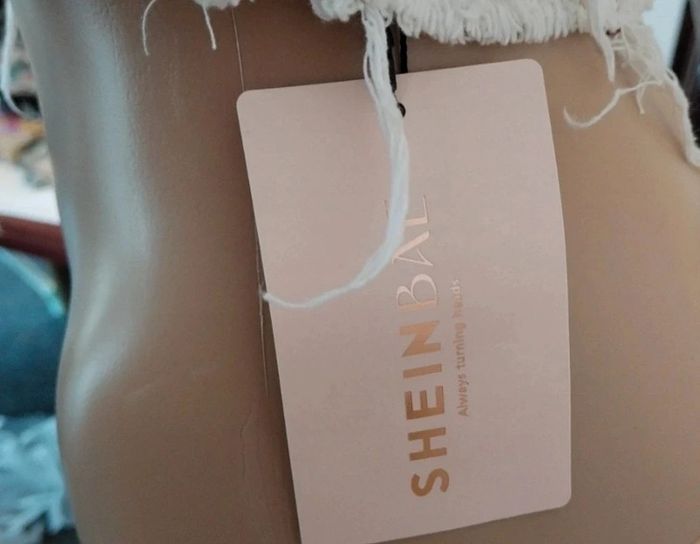 Top bustier en Jean Shein taille M neuf - photo numéro 3