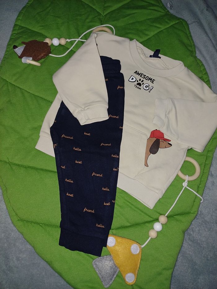 Ensemble jogging pull