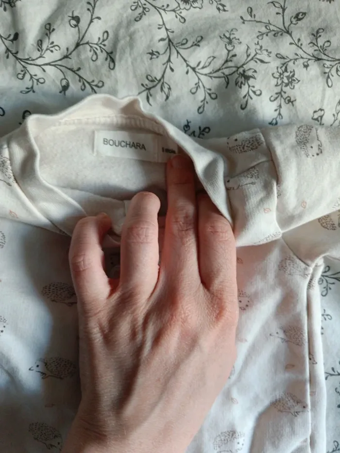 Pyjama hérisson Bouchara 9 mois - photo numéro 3