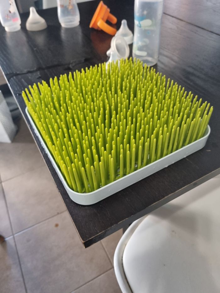 Egouttoir a biberon gazon - photo numéro 2