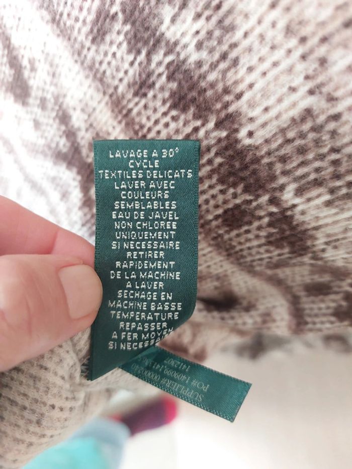 Sweat l à capuche marron beige - photo numéro 6