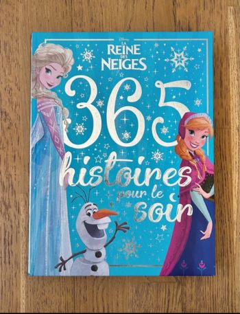 Livre "365 histoires pour le soir reine des neiges"