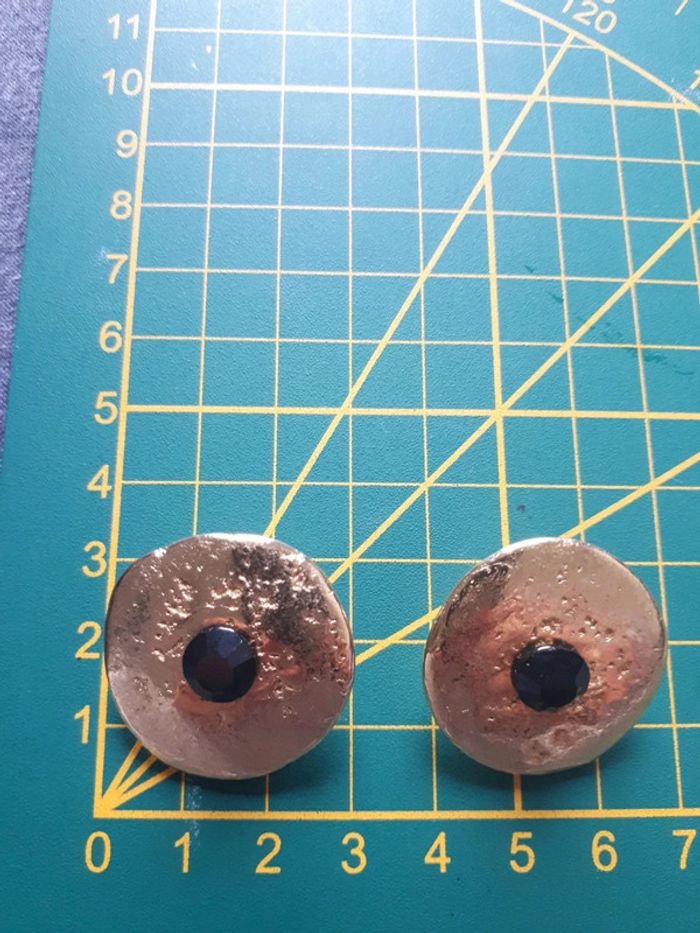 Boucles d'oreilles imitation perle - photo numéro 2
