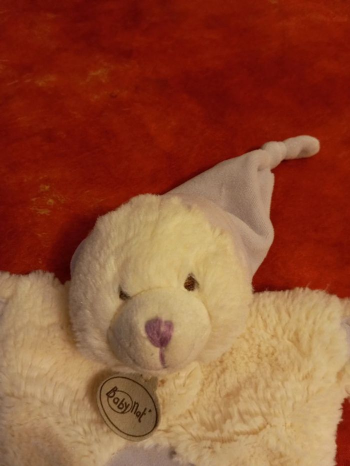 Doudou ours ourson câlins de Baby nat - photo numéro 2