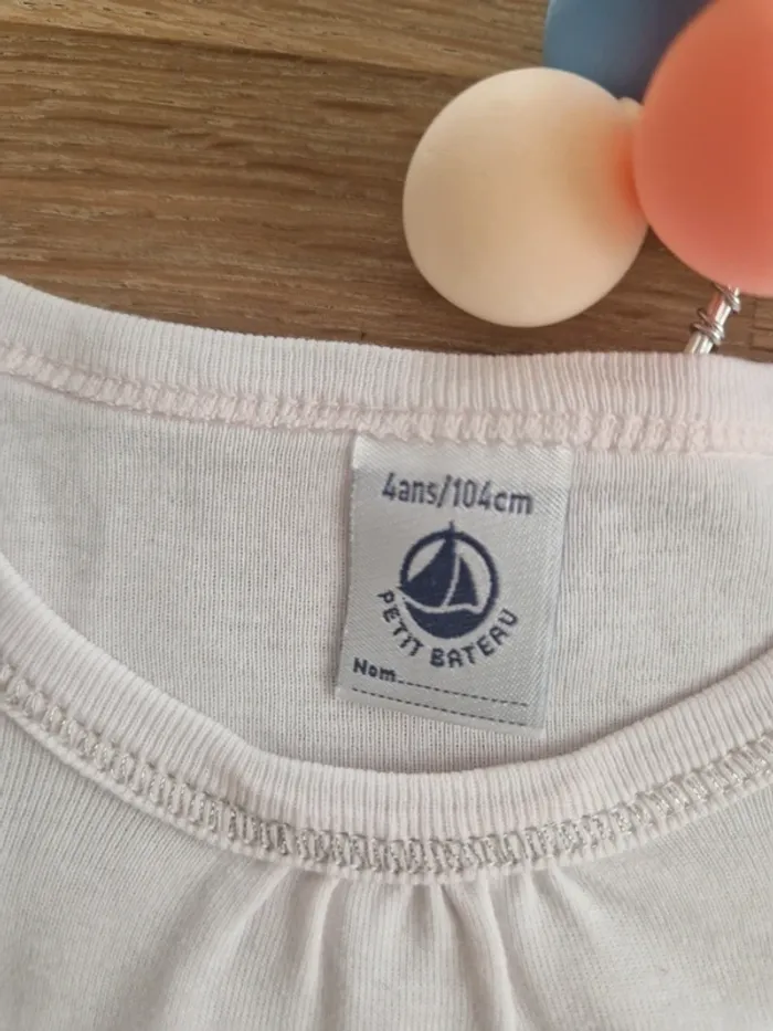 Haut ML Petit bateau 4ans Rose - photo numéro 2