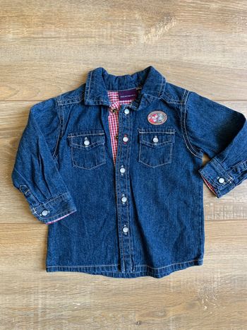 Chemise en jean’s garçon 9 mois