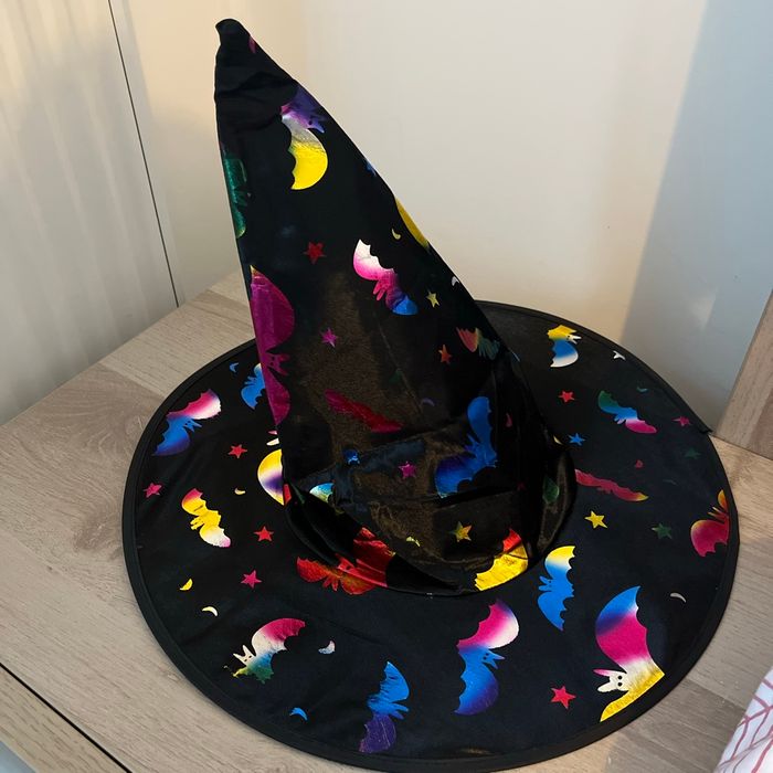 Cape plus chapeau tricolore chauve souris - photo numéro 2